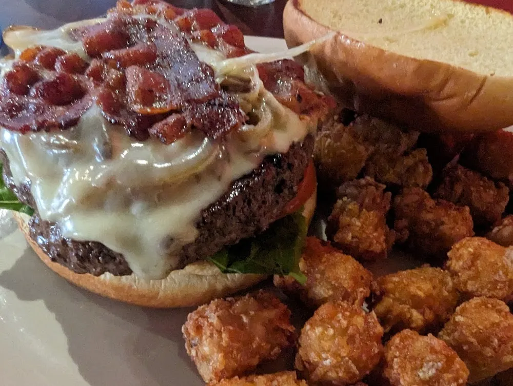 Bacon Gouda Cheeseburger Tater Tots