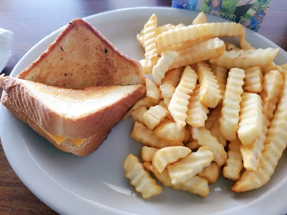 Grilled Cheese with Fries