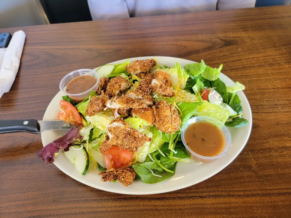 Pecan Crusted Chicken Salad